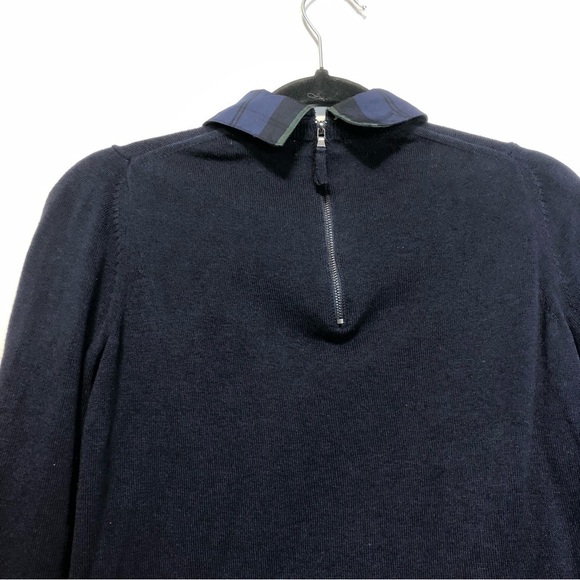 Foxcroft Layered Combo Tartan Sweater, size XS - Picture 7 of 12